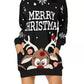 MERRY CHRISTMAS" MINIKLÄNNING