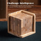 Trä Intelligens Toy Brain Teaser Game