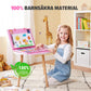 🎨✨6-i-1 Kreativt Konstset - Innehåller Målarverktyg & 12 Färger för Barns Utveckling och Fantasi 🧑‍🎨🌟