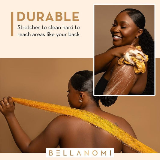 🔥Køb 1 og få 1 gratis✨Afrikansk Eksfolierende Netsvamp（med citron gurkemeje & kojic syre brighetning sæbe）