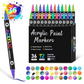 Akrylmarker med dobbelt spids