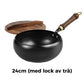 🍳🔥 Ubelagt jernpande – jo mere du bruger den, desto bedre bliver den som non-stick – uden kemikalier, uden belægning, der skaller af 🍳