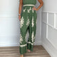 Ärmlös Jumpsuit med Vida Ben och Halter för Kvinnor