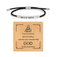 🔥Hot Sale 49% rabat🔥Inspire armbånd GOD IS IN CONTROL/W.W.J.D - Elegant design med unikke mønstre og bogstaver