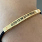 🔥Hot Sale 49% rabat🔥Inspire armbånd GOD IS IN CONTROL/W.W.J.D - Elegant design med unikke mønstre og bogstaver