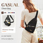 🔥Tidsbegrænset tilbud!!❤️‍🔥Casual crossbody-taske i ensfarvet design til kvinder