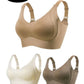 🎁Köp 1 Få 3 Förpackningar💕Ribbad Push Up Justerbar Trådlös BH för kvinnor