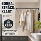 Justerbar spændestang uden boring