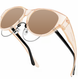 🕶️2025 Nye oversized Cat Eye-solbriller☀️Polariseret UV400-beskyttelse  🕶️2025 Nye oversized Cat Eye-solbriller☀️Polariseret UV400-beskyttelse