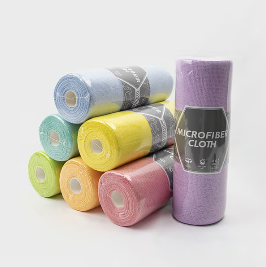 🔥Köp 2 få 1 gratis♻️ Återanvändbar mikrofiberduk i rulle 🧻 (55 % rabatt)