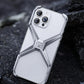 ✨Lyxigt-ramlöst-ihåligt mobilskal i aluminiumlegering för iPhone