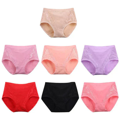 🔥⏰Köp 2 få 1 gratis🔥2025 Plus Size High Waist läckagesäkra bomullstrosor