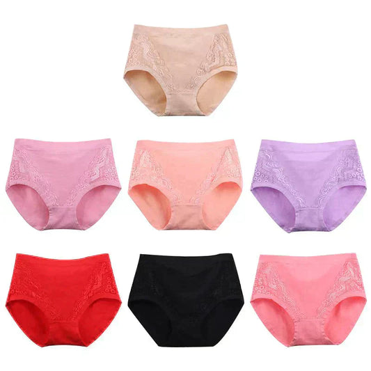 🔥⏰Köp 2 få 1 gratis🔥2025 Plus Size High Waist läckagesäkra bomullstrosor