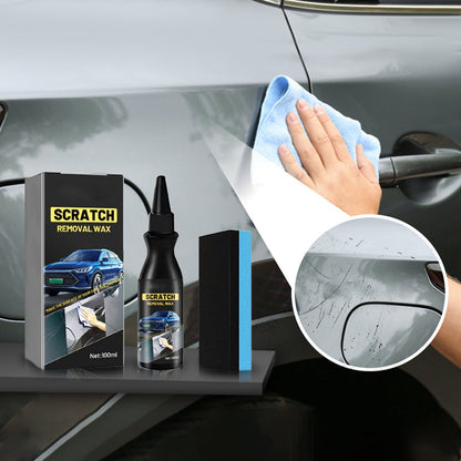 🚗 50 % RABAT NU! ✨ Højydende ridsefjerner til bilen – svamp inkluderet, 100 ml til alle lakfarver 🧷