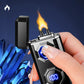 USB-opladelig vindtæt digital lighter med LED-lys