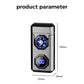 USB-opladelig vindtæt digital lighter med LED-lys