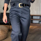 👖 60% RABATT NU ! ✨ Kvinnor Hög Midja Casual Straight Blazer Byxor – Magkontroll, Smickrande Passform & Kontor-til-Utendørs Klar 💼