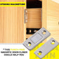 🚪 50% RABATT! 🧲 Icke-Perforerad Magnetisk Dörrstängare – Enkel Installation, Tyst Stängning & Justerbar Kraft för Hem/Kontor 🔧✨📦