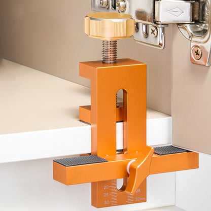 2-i-1 monteringsjig til skabsdøre