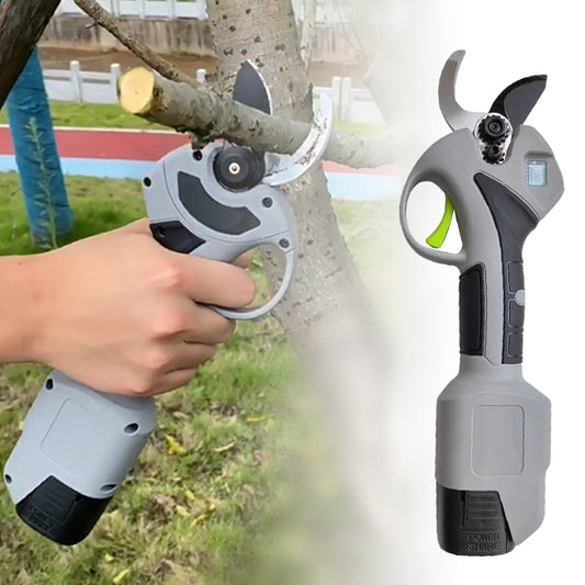 Elektrisk beskärningssax för trädgården med batteri ＆ laddare