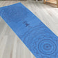 Snygg tryckt halkfri yogahandduk