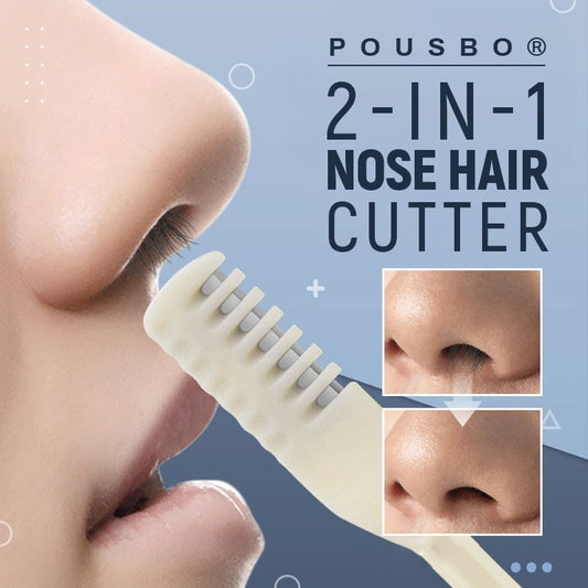 Pousbo® 2-i-1 Næsehårsklipper