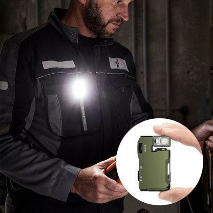 🔦 50 % RABAT NU! 💡 Mini-lommelygte med drejeligt hoved – 400 lumen og intelligent belysning – perfekt til eventyr, camping og nødsituationer 🌙