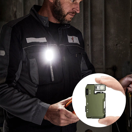 🔦 50 % RABAT NU! 💡 Mini-lommelygte med drejeligt hoved – 400 lumen og intelligent belysning – perfekt til eventyr, camping og nødsituationer 🌙