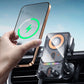 🚗65% RABATT NU! 📱 2-i-1-telefonhållare och trådlös laddare för bilen – 360° rotation, starkt grepp och snabb laddning 🔋