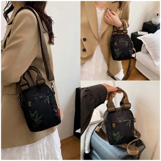 👜2025 Fashion Pieces：Hot Sale 50% OFF💎Skuldertaske i flere lag med modeprint til kvinder👜