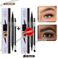 💖KJØP 1 FÅ 1 GRATIS💖2-i-1 4D-øjenbrynsblyant (naturlig brynmakeup og øjenvippelinje)