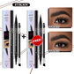 💖KJØP 1 FÅ 1 GRATIS💖2-i-1 4D-øjenbrynsblyant (naturlig brynmakeup og øjenvippelinje)