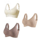 🎁Køb 1 få 3 pakker💕Ribbet Push Up justerbar trådløs bh til kvinder