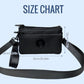 Crossbody-taske med lynlås
