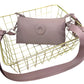 Crossbody-taske med lynlås