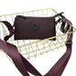 Crossbody-taske med lynlås