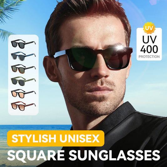 UV400 Stilfulde firkantede unisex-solbriller