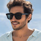 UV400 Stilfulde firkantede unisex-solbriller