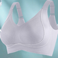 Støttende, sømløs, trådløs plus size-bh til kvinder