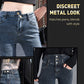 Fjäderbelastad Metallknapp för Midjeförlängning av Jeans