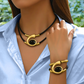 Vintage Boho halsband & armband set