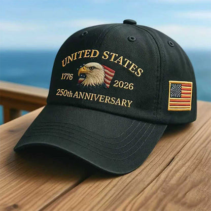 USA:s 250-årsjubileums Minnesbasebollkeps
