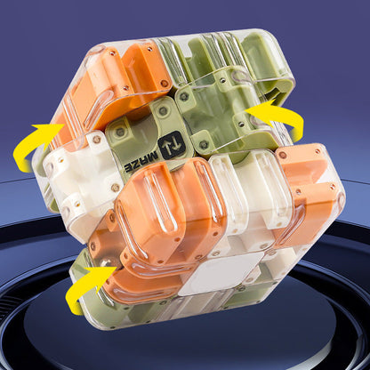 Sjov 3D Labyrint Rullende Terning Puslespil