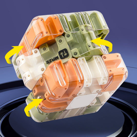 Sjov 3D Labyrint Rullende Terning Puslespil