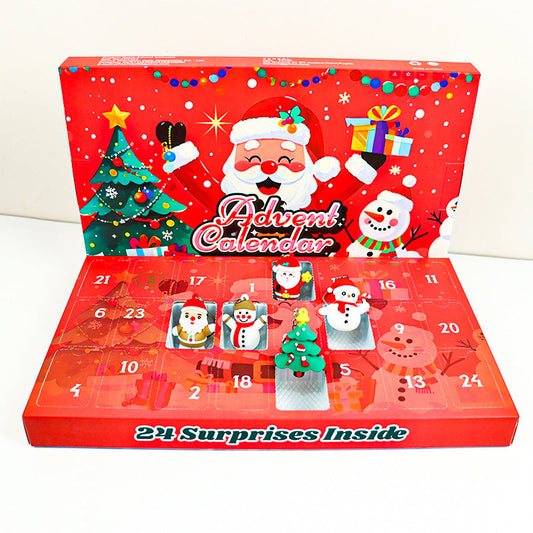 🎅Julrea – 50 % rabatt🎄Julkalender för barn med överraskningsleksaker