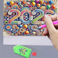 2026 Stående Bordskalender med DIY Diamantmålning