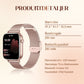 Multifunktionell elegant smartklocka