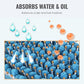 Absorbent Quick-Dry Hair Paddle Brush
