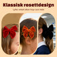 Elegant mjuk hårrosett för småbarn