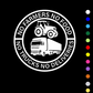 Vinylklistermærke til bil: No Farmers No Food - No Trucks No Deliveries